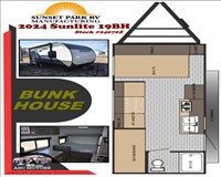 2024 SUNSET PARK SUNLITE 19BH 7J3U1E117RS010699 ABC Motors 