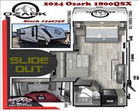 2024 OZARK 1800QSX 5ZT2ZKGC9RG404797 ABC Motors 