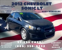 2012 CHEVROLET SONIC 1G1JC5SH3C4203112 AUTO DEPOT 