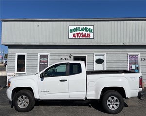 2018 GMC CANYON 1GTH6BEA3J1125732 HIGHLANDER AUTO SALES 