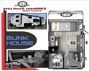 2024 OZARK 1650BHKX 5ZT2ZKFC7RG404265 ABC Motors 