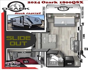 2024 OZARK 1800QSX 5ZT2ZKGC9RG404797 ABC Motors 