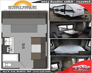 2024 SUNSET PARK SUNLITE 18RD 7J3U1EE17RS010941 ABC Motors 