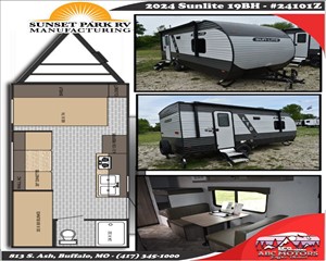 2024 SUNSET PARK SUNLITE 19BH 7J3U1E118RS011344 ABC Motors 