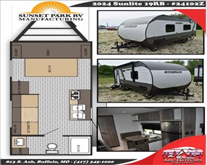 2024 SUNSET PARK SUNLITE 19RB 7J3U1E118RS011361 ABC Motors 