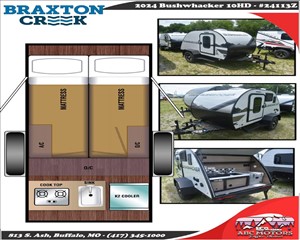 2024 BRAXTON CREEK BUSHWHACKER10HD 7HFB1KB19R17H1425 ABC Motors 