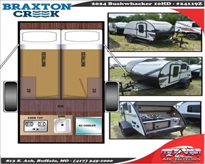 2024 BRAXTON CREEK BUSHWHACKER10HD 7HFB1KB14R17H1428 ABC Motors 