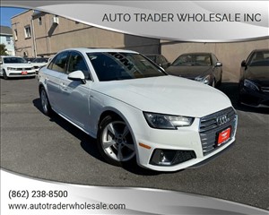 2019 AUDI A4 WAUDNAF43KA023687 AUTO TRADER WHOLESALE INC 