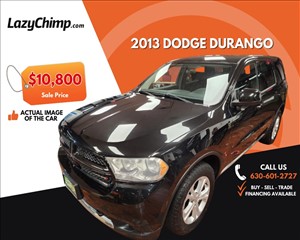 2013 DODGE DURANGO 1C4RDJFGXDC684601 LAZYCHIMP.COM 