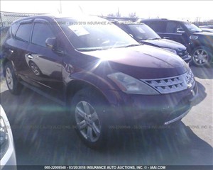 2007 NISSAN MURANO JN8AZ08T97W502297 COLUMBUS AUTO PARTS LLC 