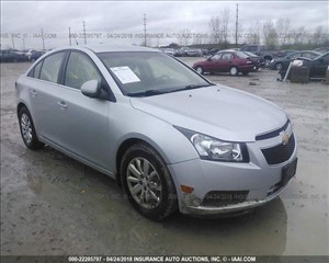 2011 CHEVROLET CRUZE 1G1PF5S90B7271861 COLUMBUS AUTO PARTS LLC 