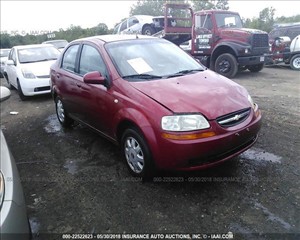 2005 CHEVROLET AVEO KL1TG52655B309151 COLUMBUS AUTO PARTS LLC 