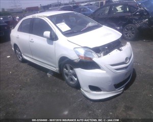 2008 TOYOTA YARIS JTDBT923281197111 COLUMBUS AUTO PARTS LLC 