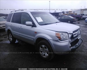 2008 HONDA PILOT 5FNYF18208B049645 COLUMBUS AUTO PARTS LLC 