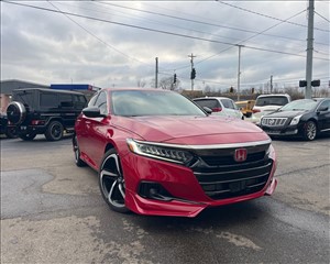 2021 HONDA ACCORD  SPORT 1HGCV1F45MA115886 ROYAL FIVE AUTO SALE 