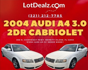 2004 AUDI A4 WAUAT48H44K022197 AUTO DEPOT 