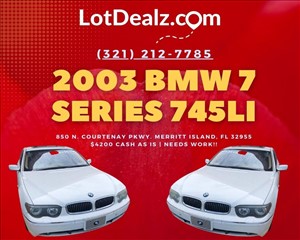 2003 BMW 745 WBAGN63443DS44679 AUTO DEPOT 