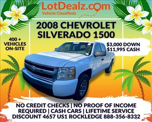 2008 CHEVROLET SILVERADO 1500 2GCEC19J281235112 AUTO DEPOT 