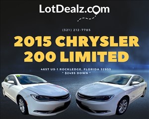 2015 CHRYSLER 200 1C3CCCAB4FN705602 AUTO DEPOT 