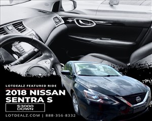 2018 NISSAN SENTRA 3N1AB7AP7JL611105 AUTO DEPOT 