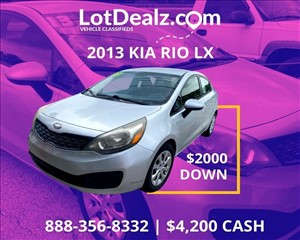 2013 KIA RIO KNADM4A31D6190123 AUTO DEPOT 