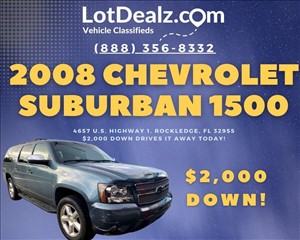 2008 CHEVROLET SUBURBAN 3GNFK16318G182673 AUTO DEPOT 