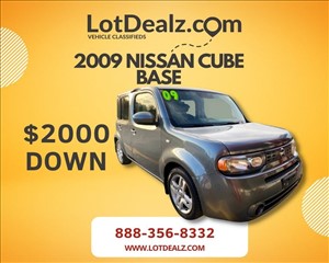 2009 NISSAN CUBE JN8AZ28RX9T111261 AUTO DEPOT 