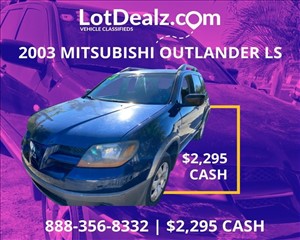 2003 MITSUBISHI OUTLANDER JA4LX31G73U018749 AUTO DEPOT 